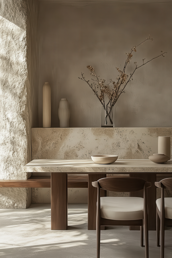 Sunlit Oak Dining Table